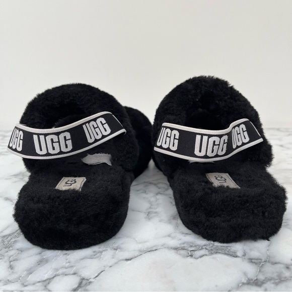 Ugg Oh Yeah Slide Slipper Black Woman’s Size 5 - Picture 6 of 12